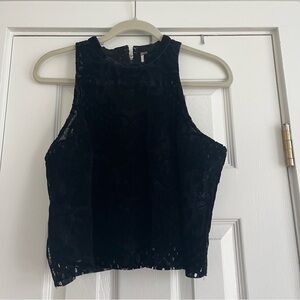 Elegant Black Sleeveless Top
